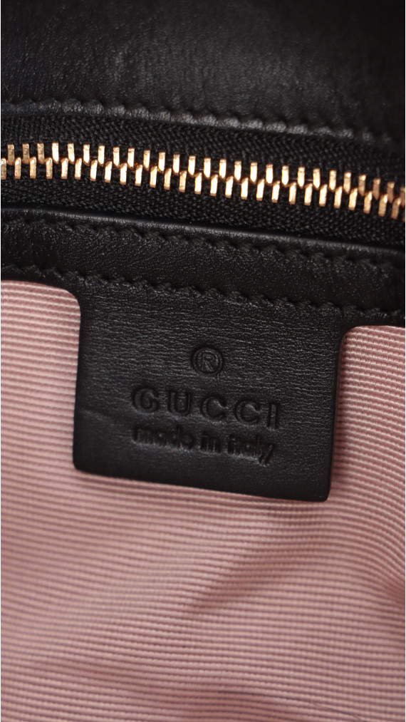 Gucci Arli Shoulder Bag - Black Smooth Calfskin