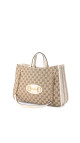 Gucci Horsebit Chain Tote Bag - Brown GG Canvas