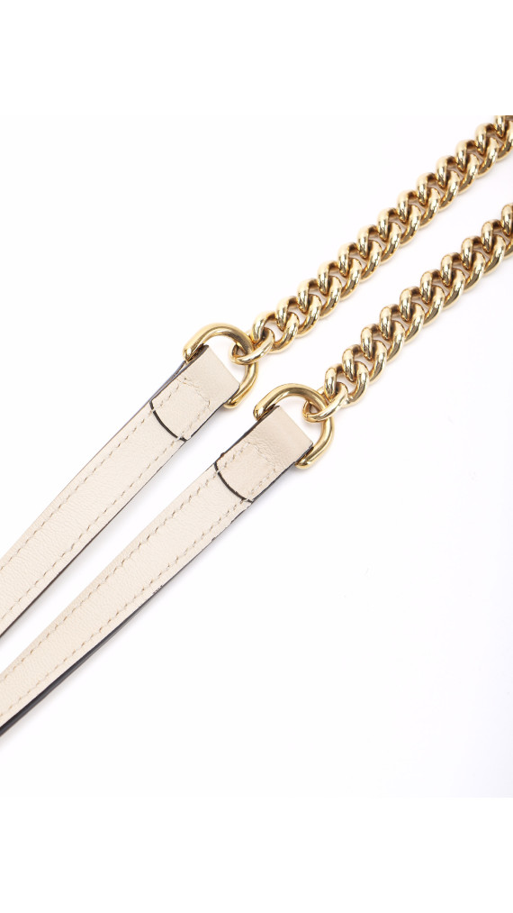 Gucci Horsebit Chain Tote Bag - Brown GG Canvas