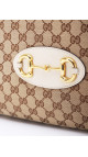 Gucci Horsebit Chain Tote Bag - Brown GG Canvas