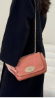 Mulberry Lily Crossbody Bag - Ferskenrosa