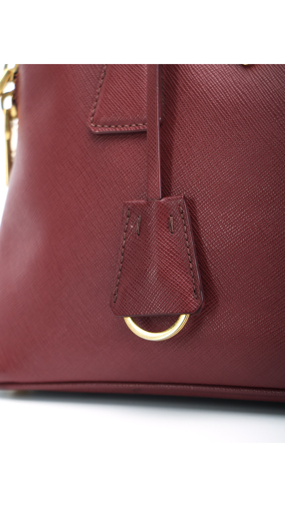 Prada Promenade Shoulder Bag - Burgundy