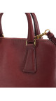 Prada Promenade Shoulder Bag - Burgundy
