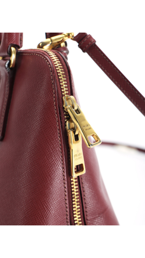 Prada Promenade Shoulder Bag - Burgundy