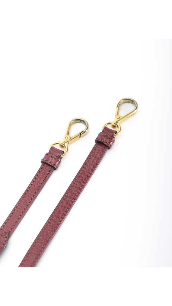 Prada Promenade Shoulder Bag - Burgundy