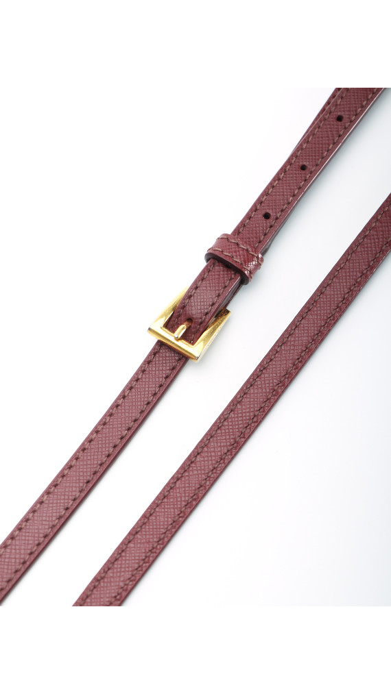 Prada Promenade Shoulder Bag - Burgundy