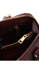 Prada Promenade Shoulder Bag - Burgundy