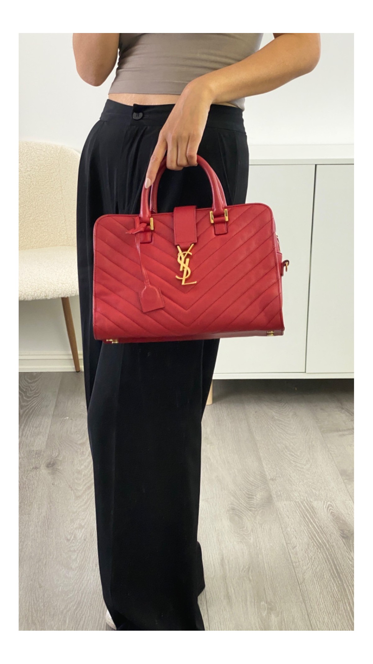 Ysl cabas online medium