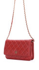 Chanel Wallet On Chain - Red Caviar Leather
