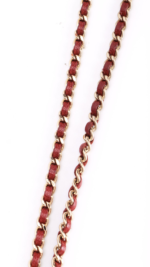 Chanel Wallet On Chain - Red Caviar Leather