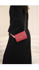 Chanel Wallet On Chain - Red Caviar Leather