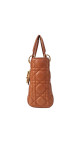 Christian Dior Lady Dior Shoulder Bag Size Small - Dark Brun