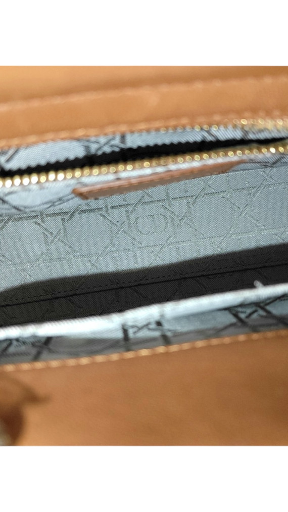 Christian Dior Lady Dior Shoulder Bag Size Small - Dark Brun