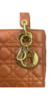 Christian Dior Lady Dior Shoulder Bag Size Small - Dark Brun