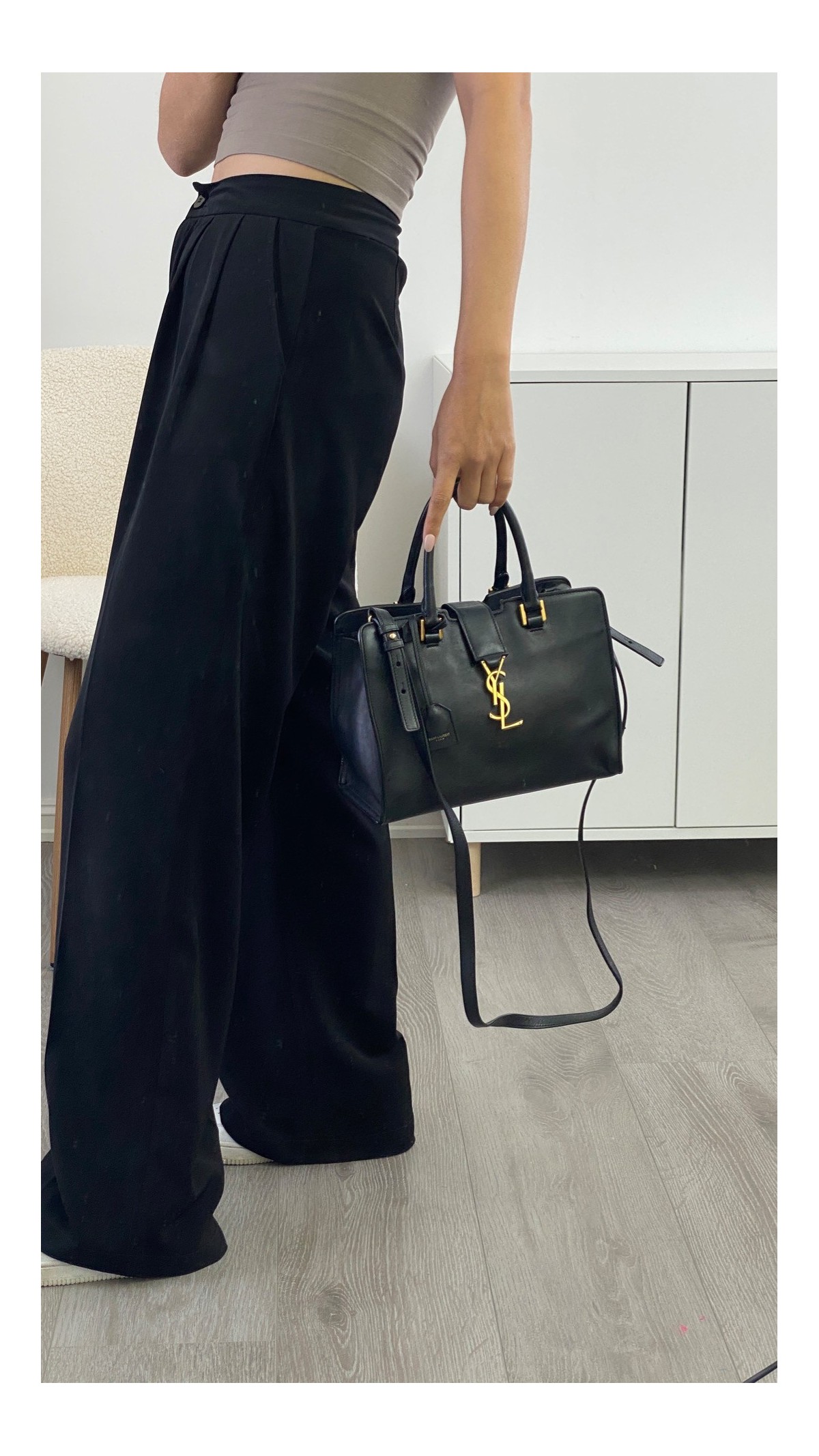 Ysl cabas sales bag small