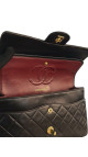 Vintage Classic Chanel Double Flap Bag m 24K Gull