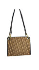 Vintage Dior Monogram Shoulder Bag