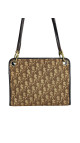 Vintage Dior Monogram Shoulder Bag