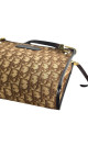 Vintage Dior Monogram Shoulder Bag