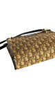 Vintage Dior Monogram Shoulder Bag