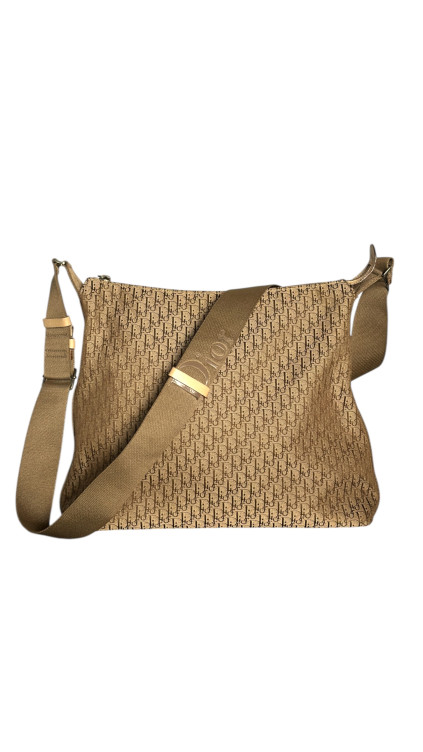 Vintage Dior Monogram Crossbody Bag