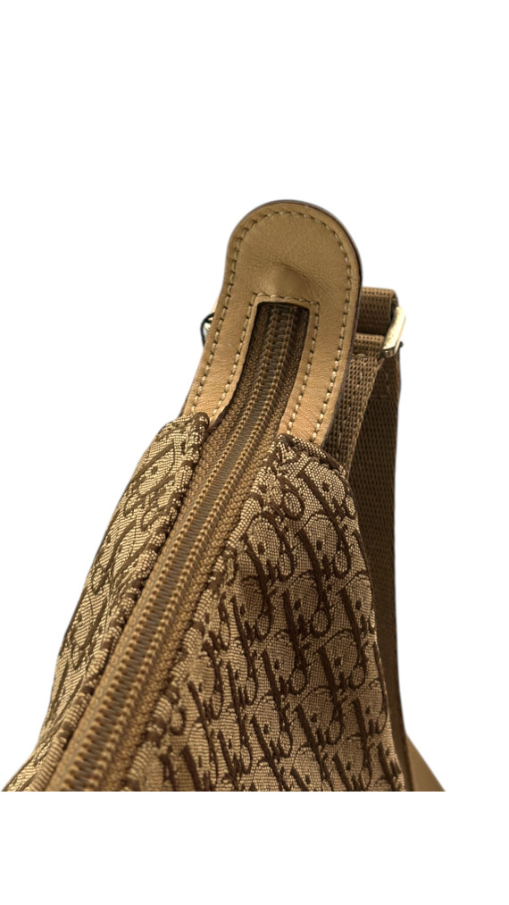 Vintage Dior Monogram Crossbody Bag