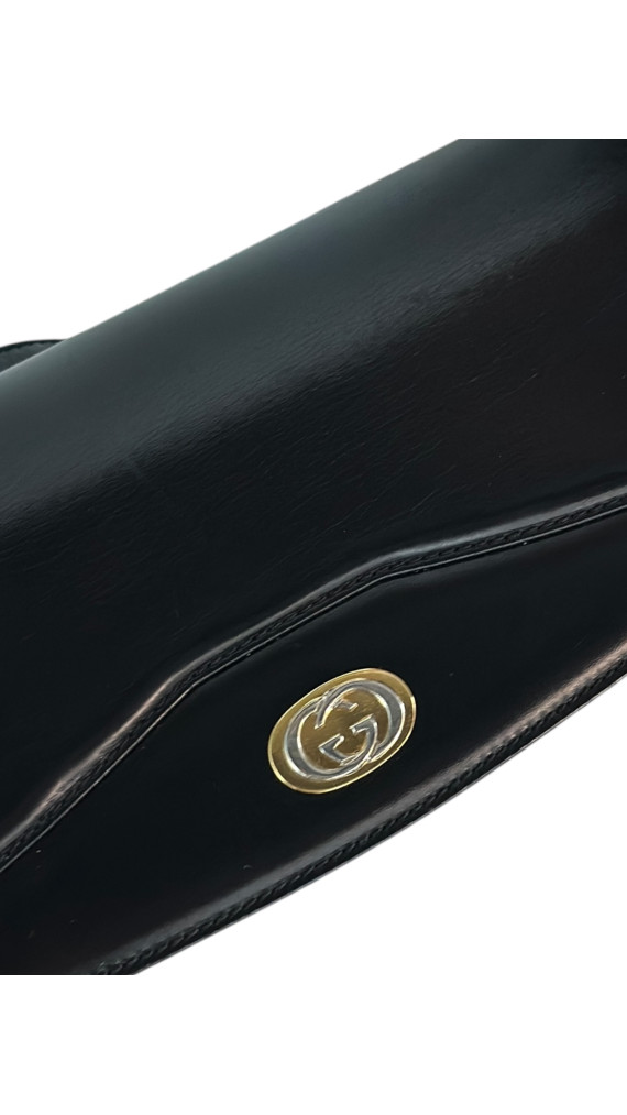 Vintage Gucci Logo Shoulder Bag