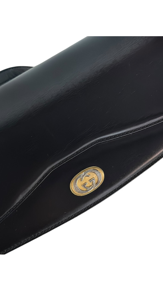 Vintage Gucci Logo Shoulder Bag