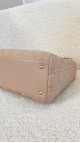 Lady Dior Medium Rose Beige m. GHW