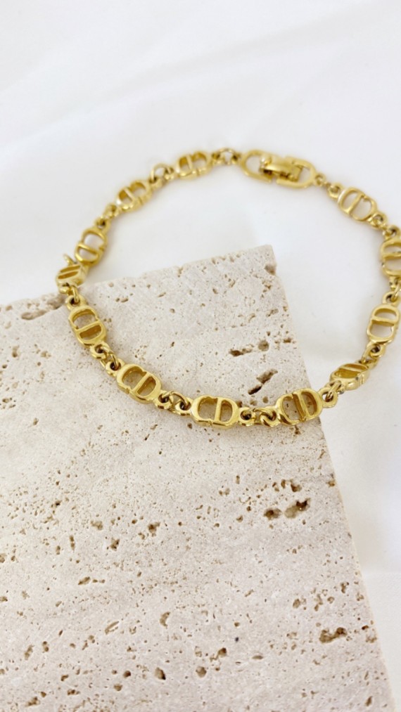 Autentisk Dior Armbånd m. eske