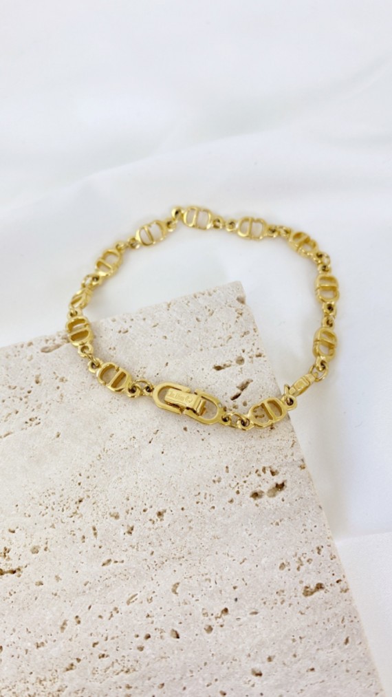 Autentisk Dior Armbånd m. eske
