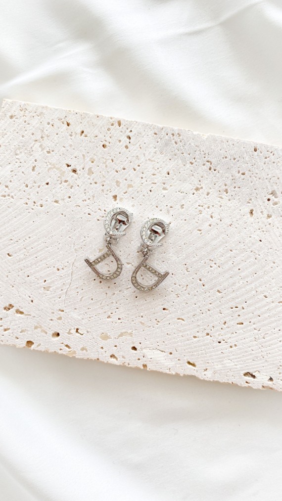 Autentisk Dior Ear Clips