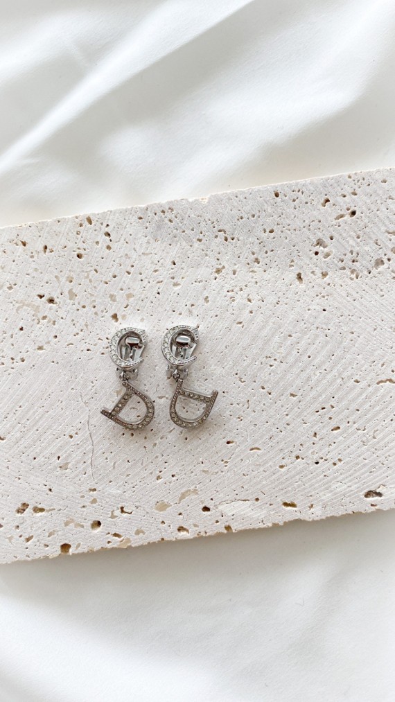 Autentisk Dior Ear Clips