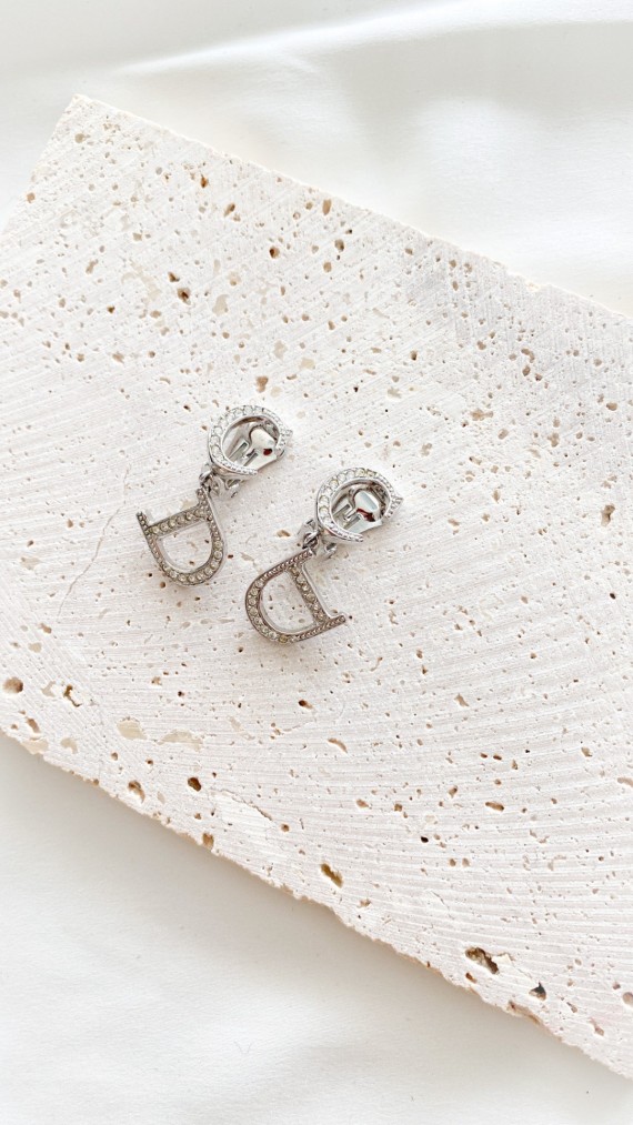 Autentisk Dior Ear Clips