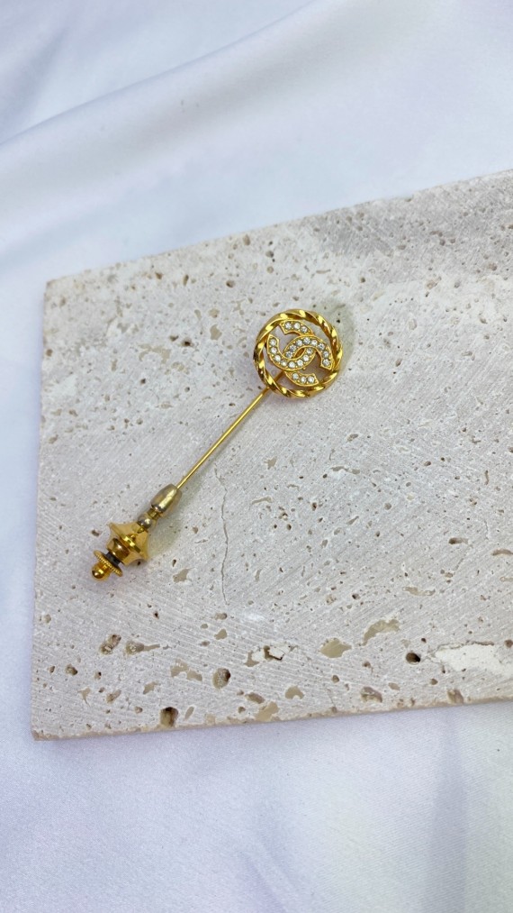 Autentisk Chanel Brosje/ Lapel pin