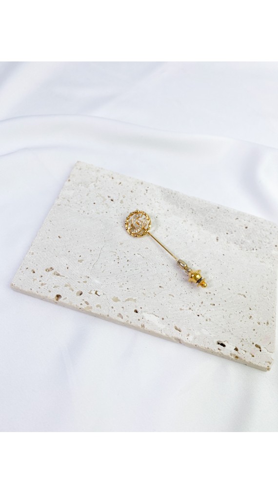 Autentisk Chanel Brosje/ Lapel pin