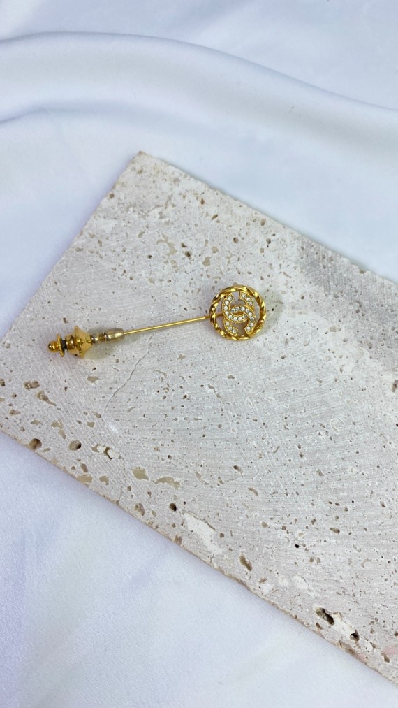 Autentisk Chanel Brosje/ Lapel pin