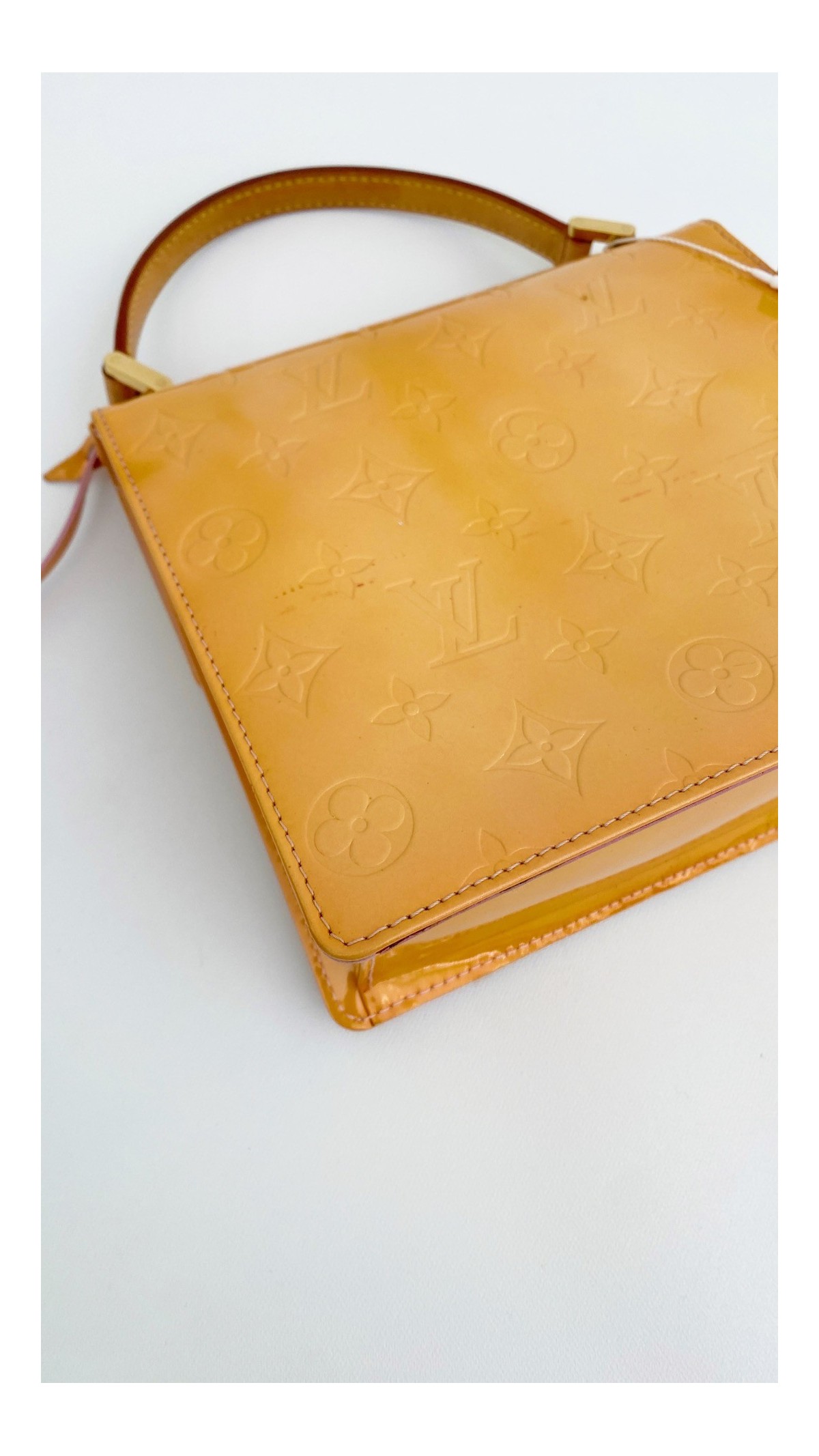 Louis Vuitton Vintage Louis Vuitton Spring Street Yellow Vernis