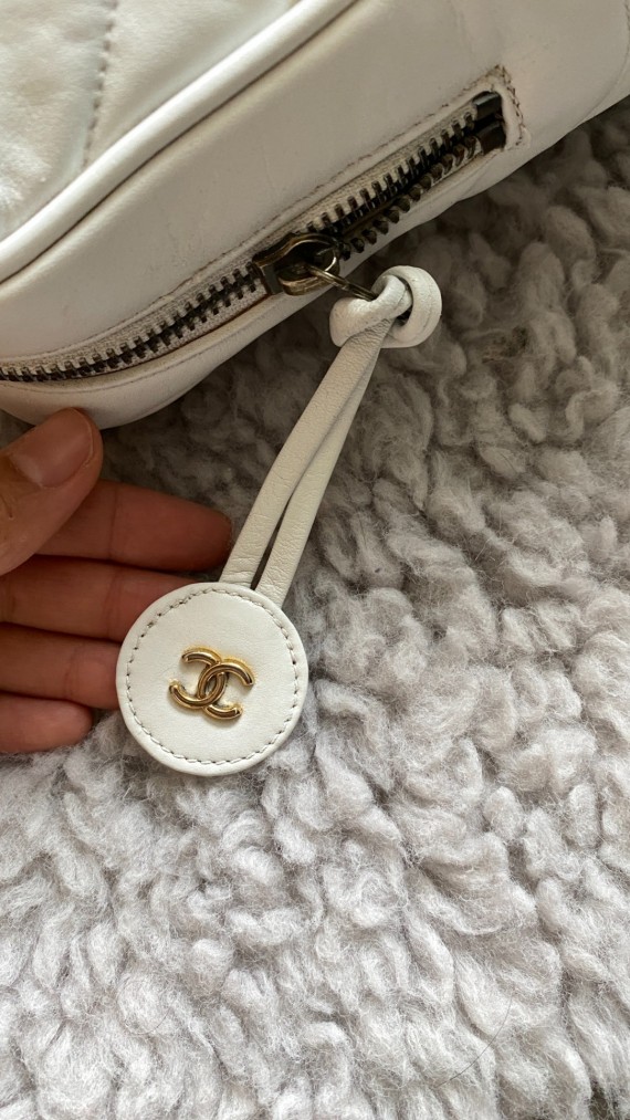 Vintage Chanel Chevron Bag