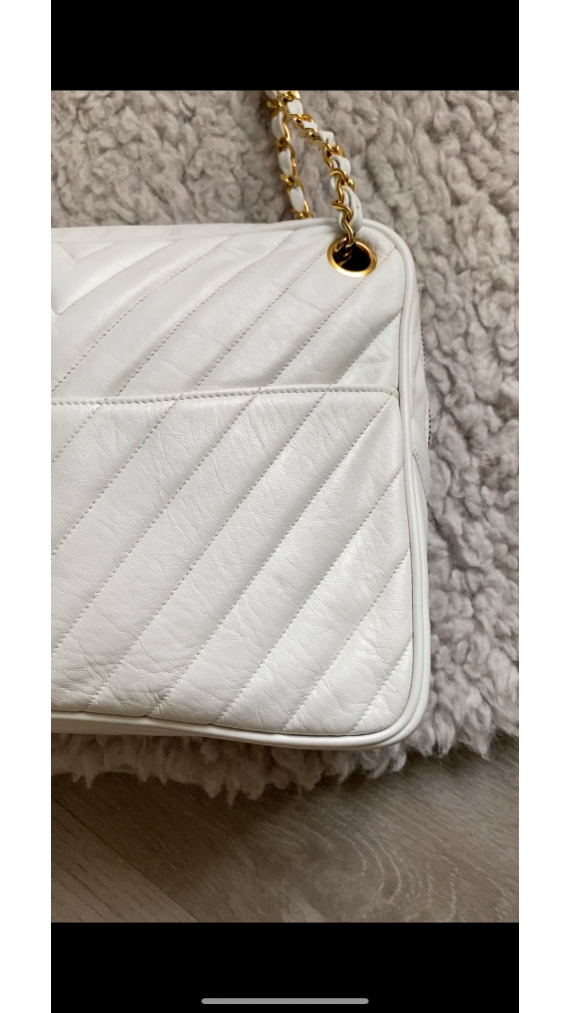 Vintage Chanel Chevron Bag